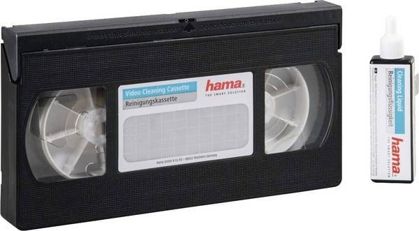 Hama VHS Reinigungskassette naß 44728