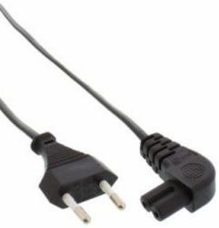 InLine 16653 X kabel sieciowy, wtyk sieciowy do wtyczki C7, 3 m Czarny 16653X