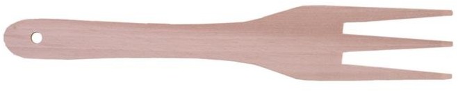 Drewniany widelec 27,5 cm