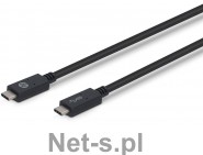 HP Cables USB C male > USB C male 3m (2UX18AA#ABB)