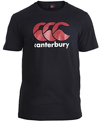 Canterbury mężczyzn CCC T-Shirt z logotypem, czarny, rozmiar L E546720-989-4XL