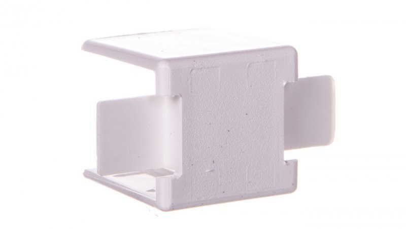 ElettroCanali Łącznik prosty do kanałów kablowych GU 15x17 biały 2szt ECGU1517B ECGU1517B