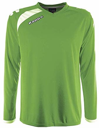 Kappa Kappa Pavie LS koszulka piłkarska, uniseks dla dorosłych zielony zielony 6Y/8Y 302DRE0 _XHK-8Y