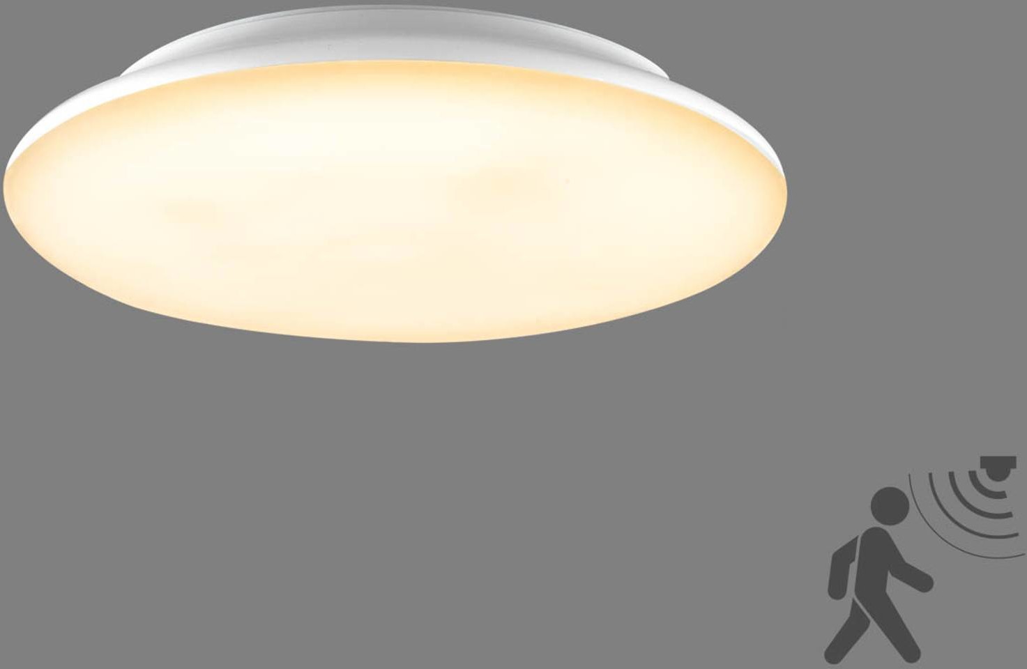 EVN EVN Catino lampa sufitowa LED, czujnik, 30 cm