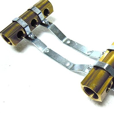 Rozdzielacz 3 Mosiężny Obwody Nieuzbrojony 223