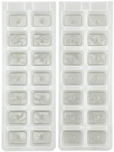 Chef Aid CHEF Aid Ice Cube Plastic Trays (Set of 2) Brand New High Quality Fast Postage 10E06639