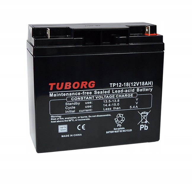 Akumulator Tuborg Vrla Agm TP12-18 12V 18Ah