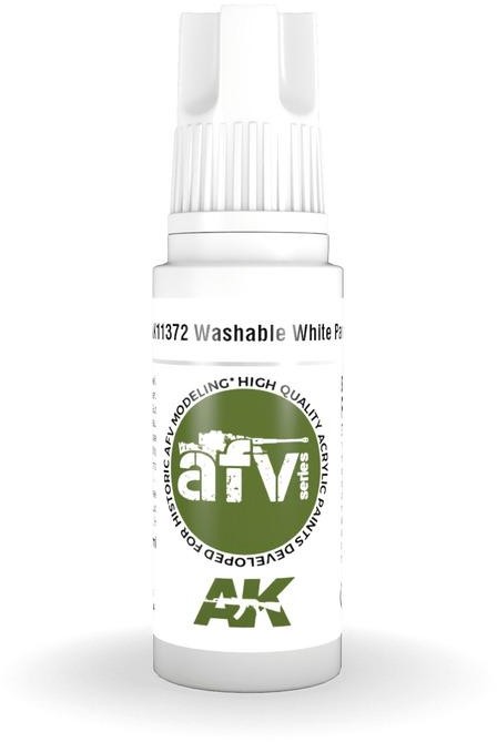 AK-Interactive Farba akrylowa - Washable White Paint / 17ml AK-Interactive AK11372