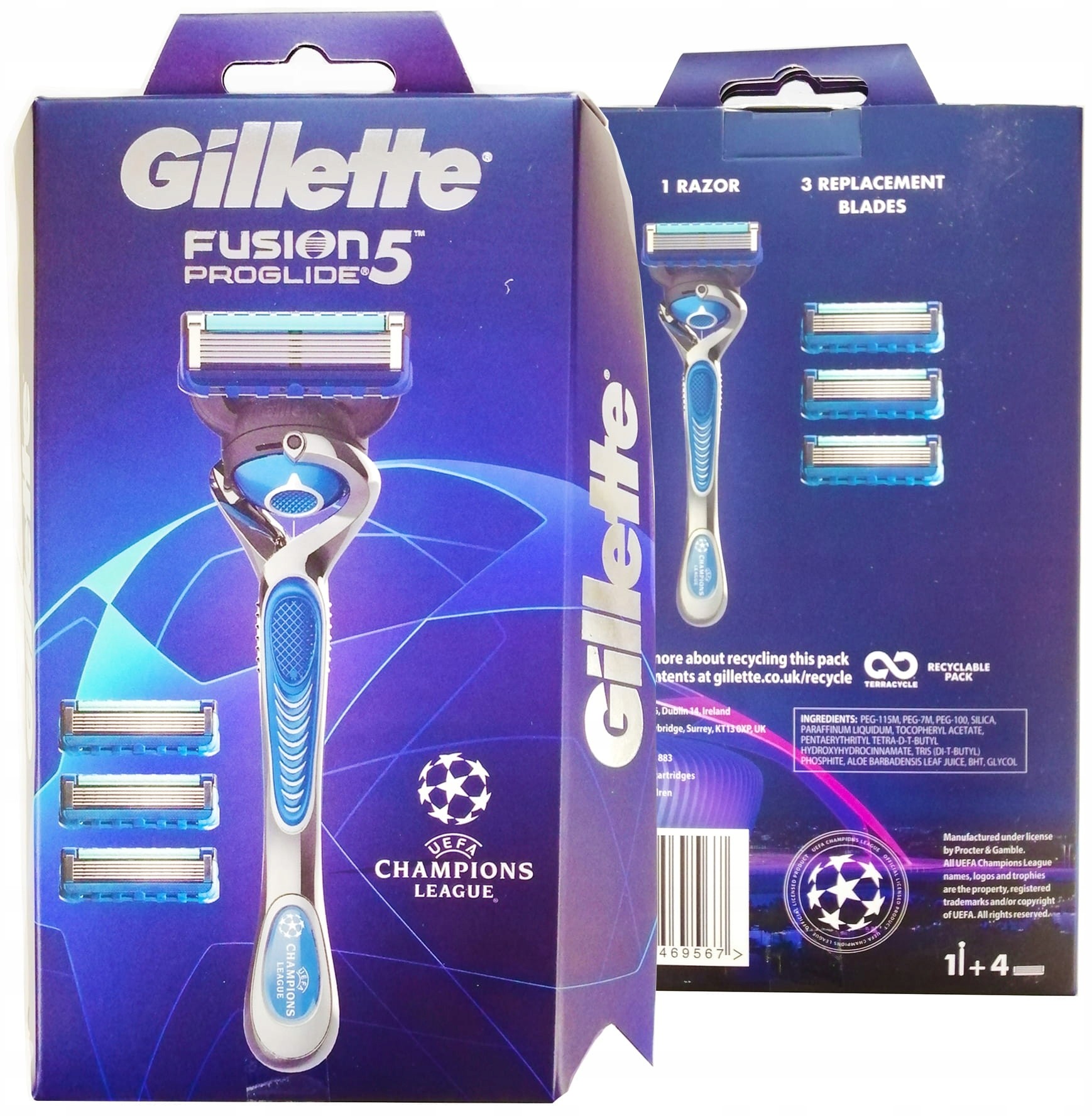 Gillette Fusion ProGlide Champions League maszynka