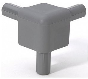 Adam Hall Q 4506 MG - Narożnik do elementu typu Casemaker, średni odcień szarości Q4506MG