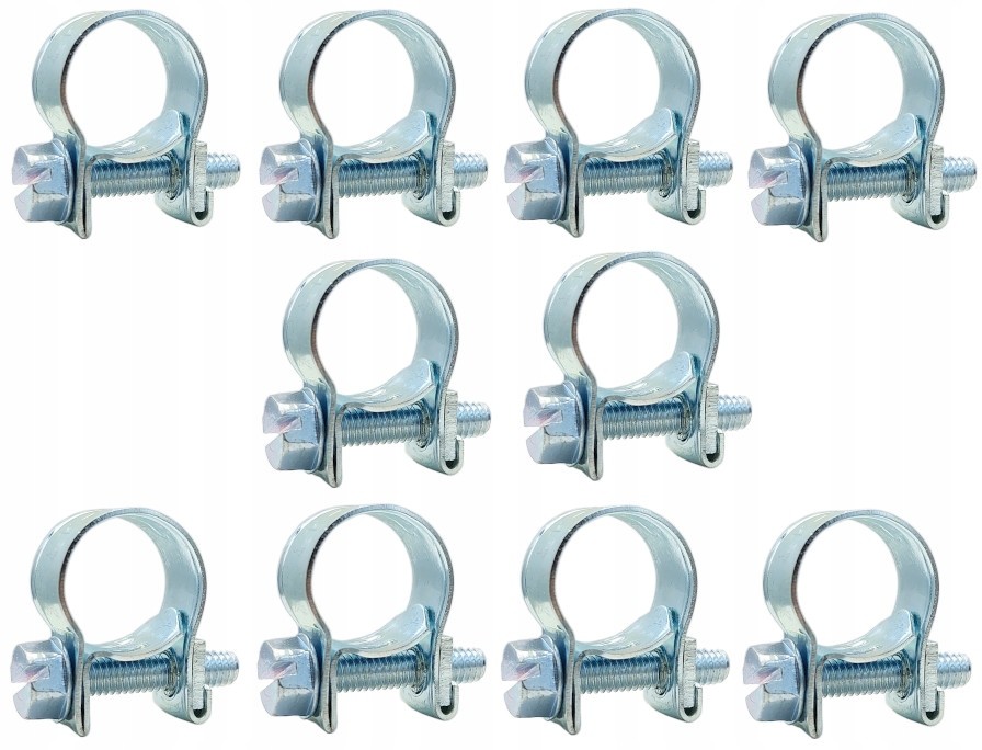 Mini Gbs Obejma Opaska Zaciskowa 12-14 mm 10 Sztuk