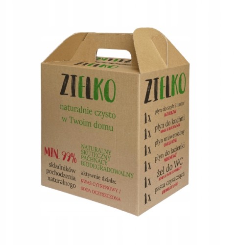 Zielko Zestaw Eko środków do sprzątania