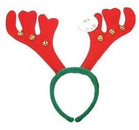 TG Rogi renifera z dzwoneczkami 1 szt T38891