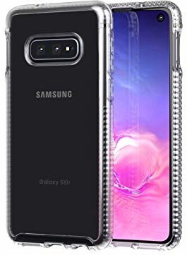 TECH21 ochronne etui na Samsung Galaxy S10e ultracienkie tylne etui z ochroną BulletShield - czyste przezroczyste - przezroczyste T21-6892