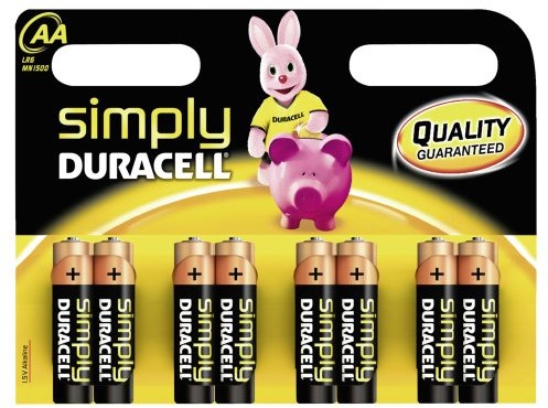 Duracell Bateria Simply AA 8 sztuk - DUR002272