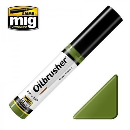 mig Farba olejna Oilbrusher Ammo Mig - Olive Green mig 3505