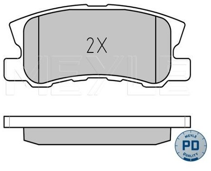 Wulf Gaertner Autoparts Zestaw klocków hamulcowych, hamulce tarczowe Wulf Gaertner Autoparts 025 235 8216/PD