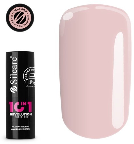 Vanity Silcare 10 in 1 Revolution Airless Lakier Hybrydowy Light Pink 15g BU503015PINK