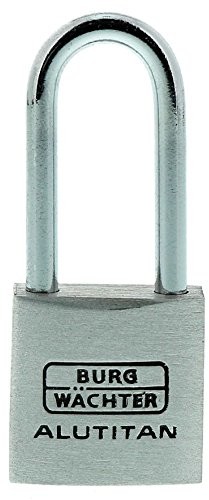 Burg Wächter Burg-Wächter kłódka, zestaw 2 szt. , grubość pałąka, 4 klucze, 1 sztuka