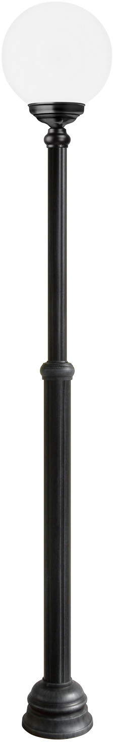 LCD Latarnia ogrodowa 1143, 1-punktowa, czarna/biała