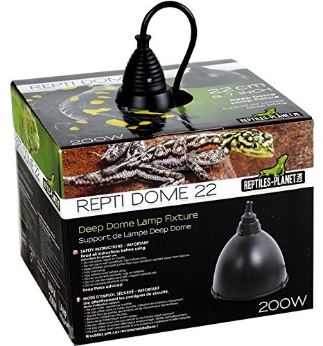 Reptiles Planet reptiles Planet oświetlenie lampka-uchwyt z reflektorem reptidome 22 D22 X wys. 24 cm