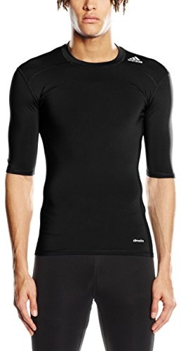 Adidas TF Base SS koszulka męska, czarny, m AJ4966