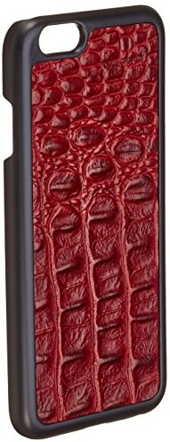 Mabba Skórzane etui do Apple iPhone 6 czerwone wino 4260385043672