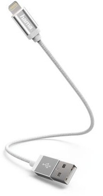 Hama USB-Lightning MFI 0,2m biały