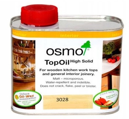 Osmo TOP OLEJ do blatów, jedwabisty połysk (3028), 0.5l