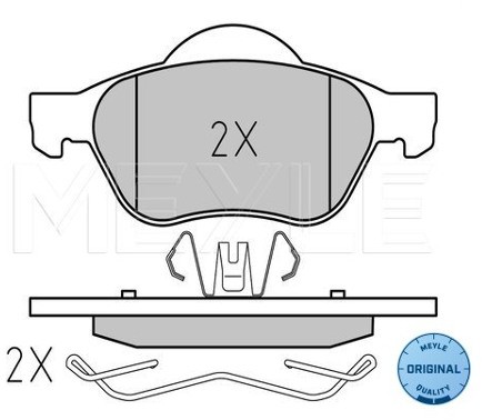 Wulf Gaertner Autoparts Zestaw klocków hamulcowych, hamulce tarczowe Wulf Gaertner Autoparts 025 245 3518