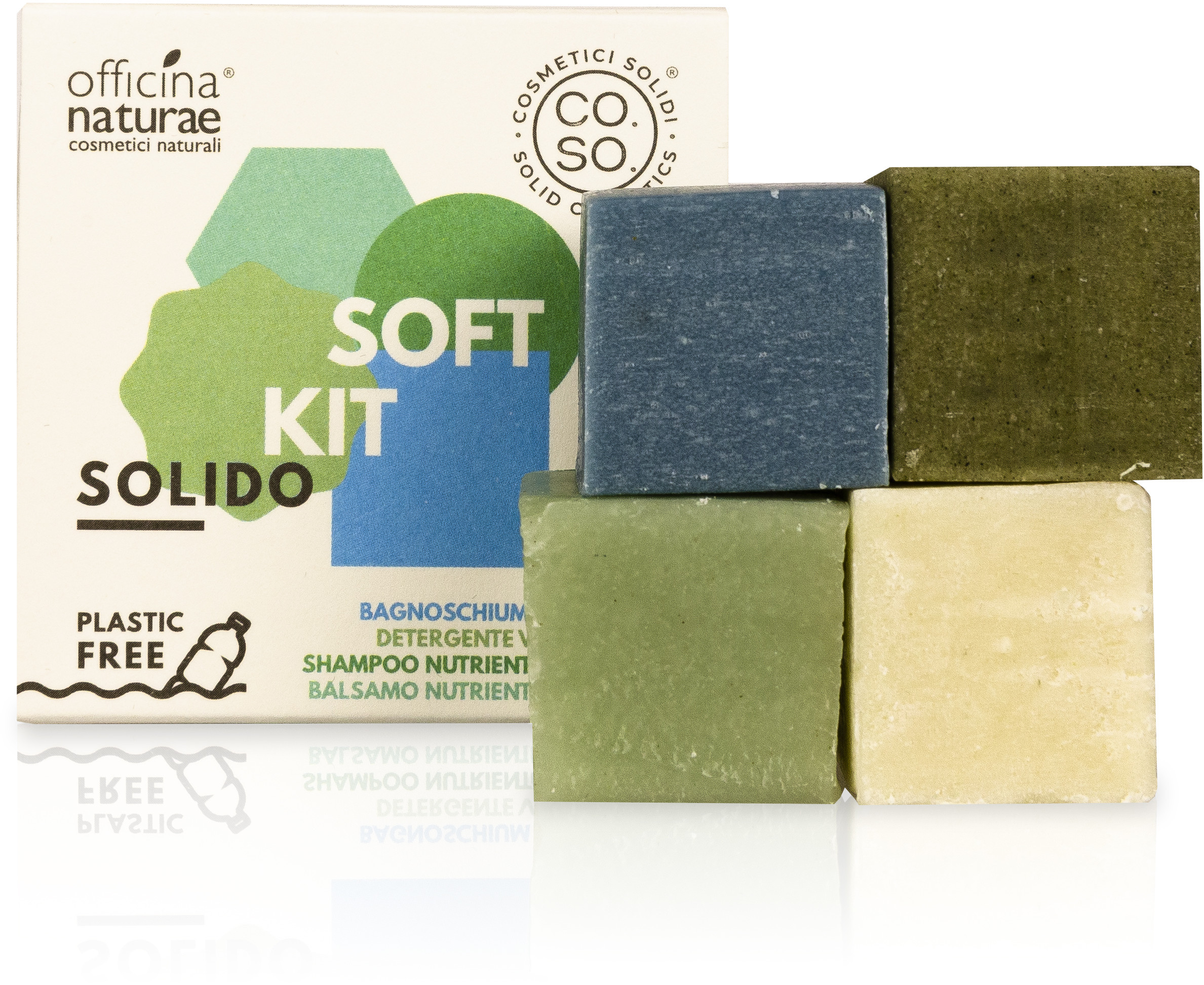CO.SO CO.SO. Solid Soft Kit -Zestaw kosmetyków w kostce COSOSOFTKIT