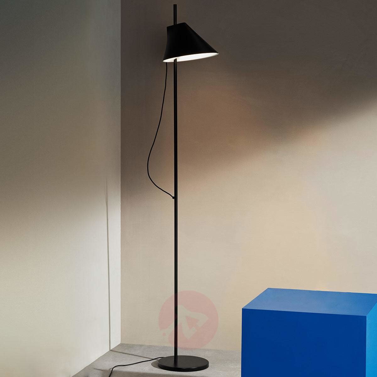 LOUIS POULSEN Louis Poulsen Yuh, lampa stołowa LED, czarna