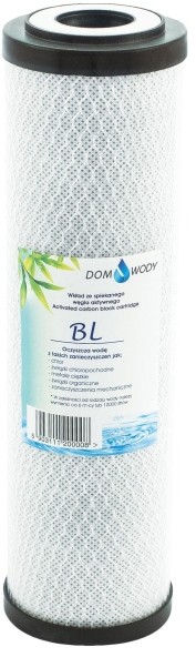 Dom wody Wkład węglowy Dom Wody do filtra 10 BL BL10
