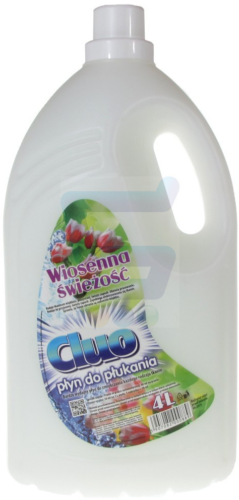 Cluo Płyn do płukania tkanin Wiosenna Świeżość 4 L