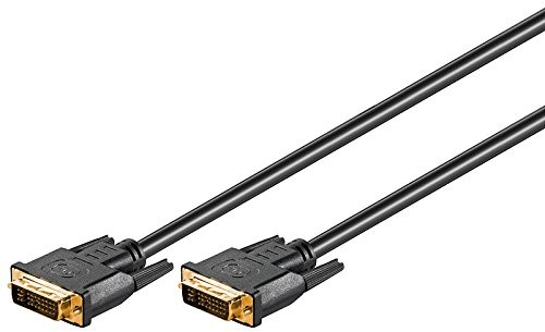 Goobay Wtyczki FullHD przewód Dual Link DVI-I 24 + 5 2,0 m  wtyczka, 1 szt. 69203