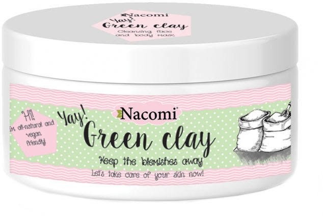 Nacomi Green Clay Mask 65g 76021-uniw