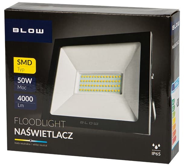 Lampa halogen LED SMD 50W św.bia.neutr 71-552#