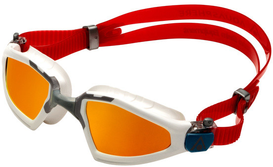 Aqua Sphere Okulary do pływania KAYENNE PRO Red Titanium Mirrored