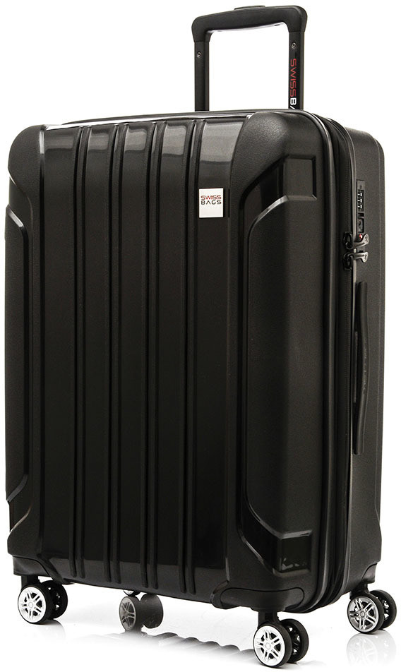 Swissbags WALIZKA TOURIST II 65 CM (M) CZARNA SB391