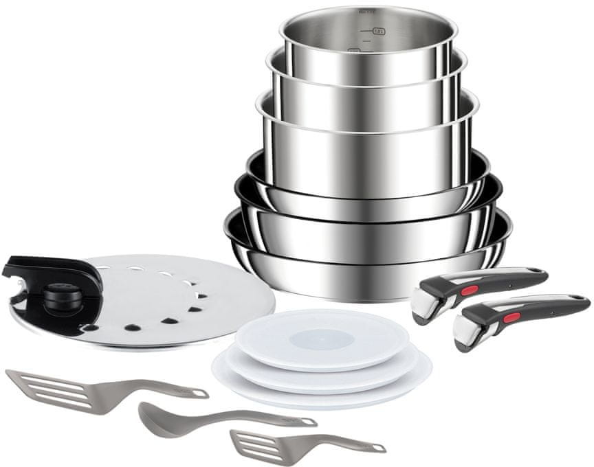Tefal zestaw naczyń Ingenio Preference L9749532 15 szt