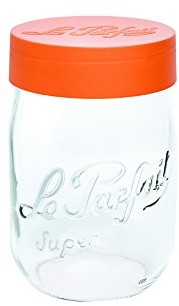 Le Parfait 6585015 słoik na przetwory, 10,2 x 10,2 x 16,8 cm 6585015