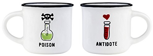 LEGAMI legami filiżanki do espresso, wielobarwny, 5,5 x 5,5 x 5 cm MM0007