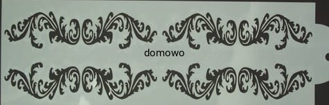 SZABLONY DO MALOWANIA RYSOWANIA NADRUKÓW 30 x10 cm 5