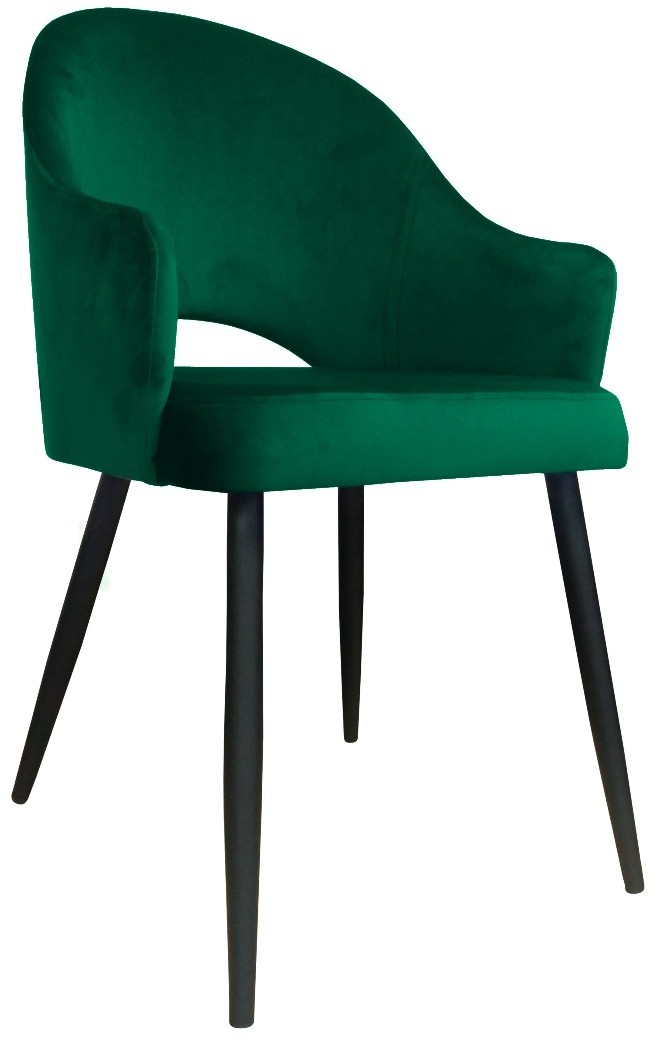 Atos Krzesło JENISEJ VELVET zielone nowoczesne VELVET-MG25