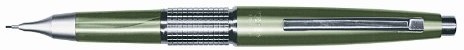 Pentel Kerry ołówek automatyczny, 0,5 mm, z nakrywką i w etui, oliwkowozielony P1035-KD COF