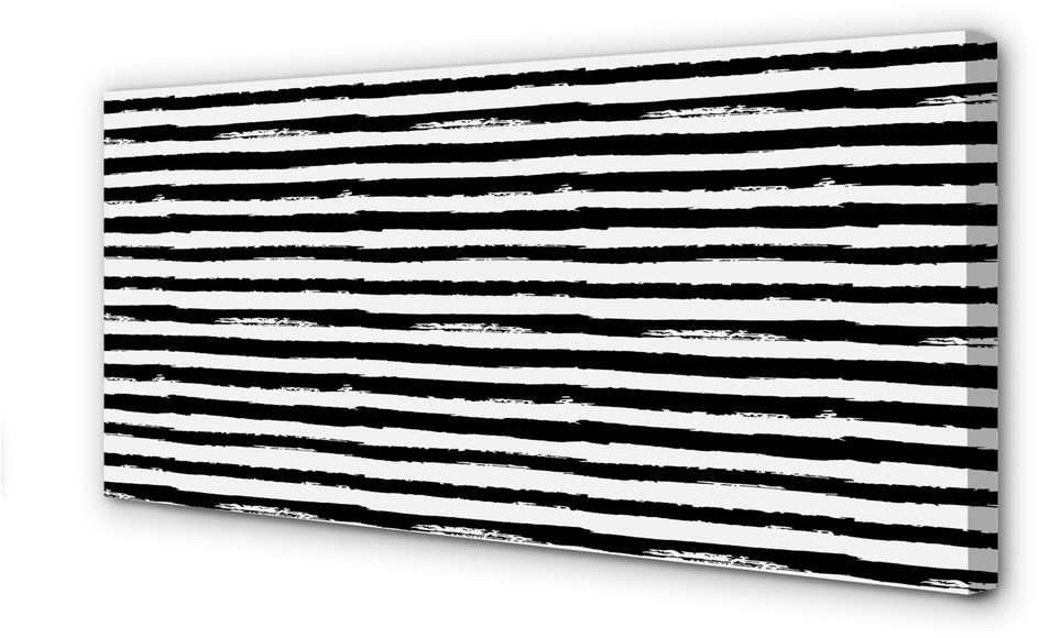 PL Tulup Obrazy na płótnie Nieregularne paski zebra 125x50cm