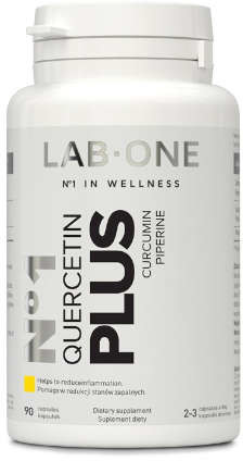 LAB ONE N1 Quercetin PLUS - 90 kapsułek