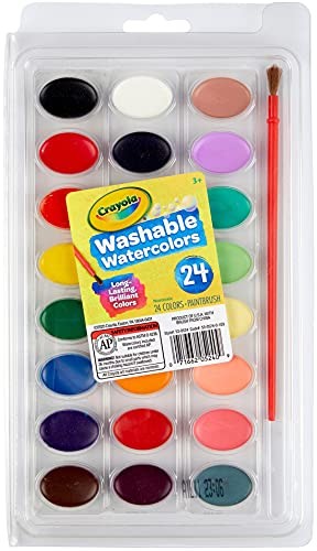Crayola 53 0524-e-000 zestaw kreatywnych zajęć rekreacyjnych, paleta do mieszania 24 kolory 53-0524