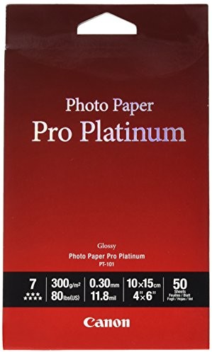 Canon PT-101 10 x 15 cm, 50 arkuszy Photo Paper Pro Platinum 300 G 2768B014