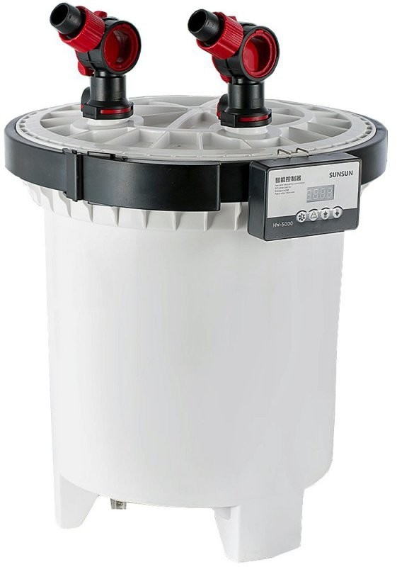 SunSun HW-5000 LCD + UV - filtr zewnętrzny 1800 - 4600l/h SUNSUN FILTR HW-5000